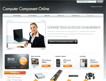 Tablet Screenshot of computercomponent.ca